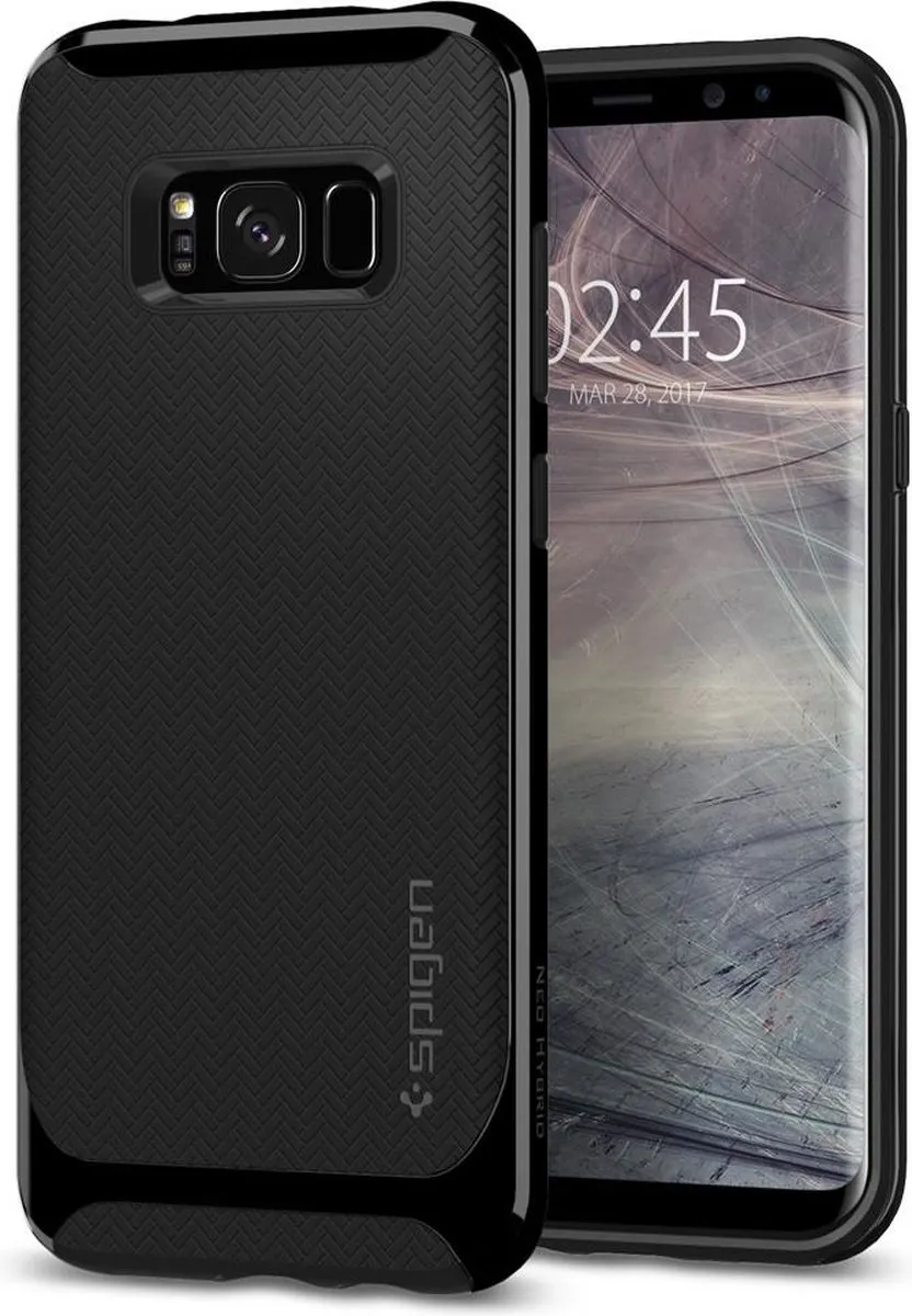 Spigen Neo Hybrid 571CS21651 Hoesje - Samsung Galaxy S8+ - Zwart