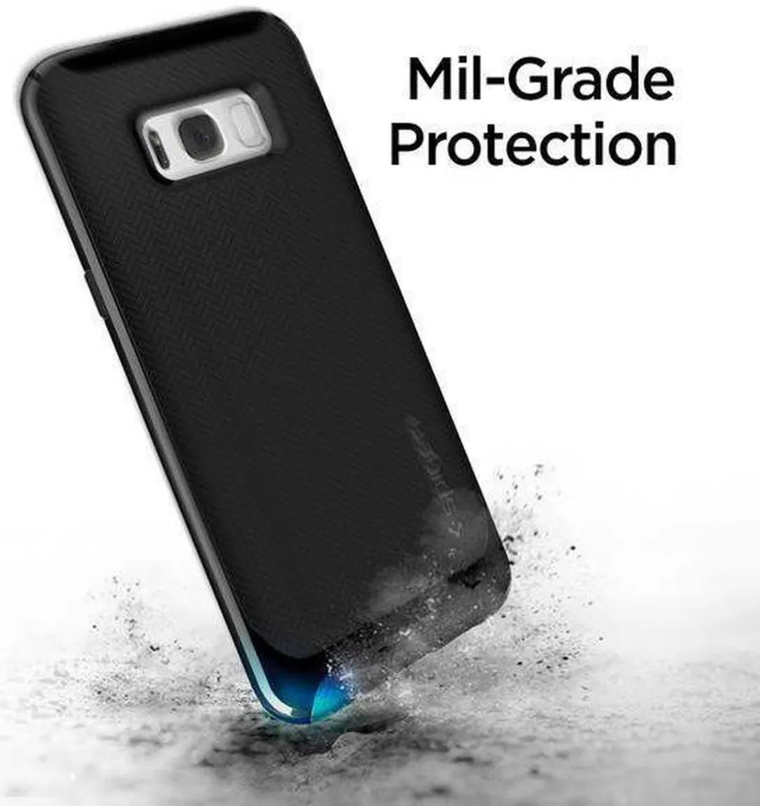 Spigen Neo Hybrid 571CS21651 Hoesje - Samsung Galaxy S8+ - Zwart