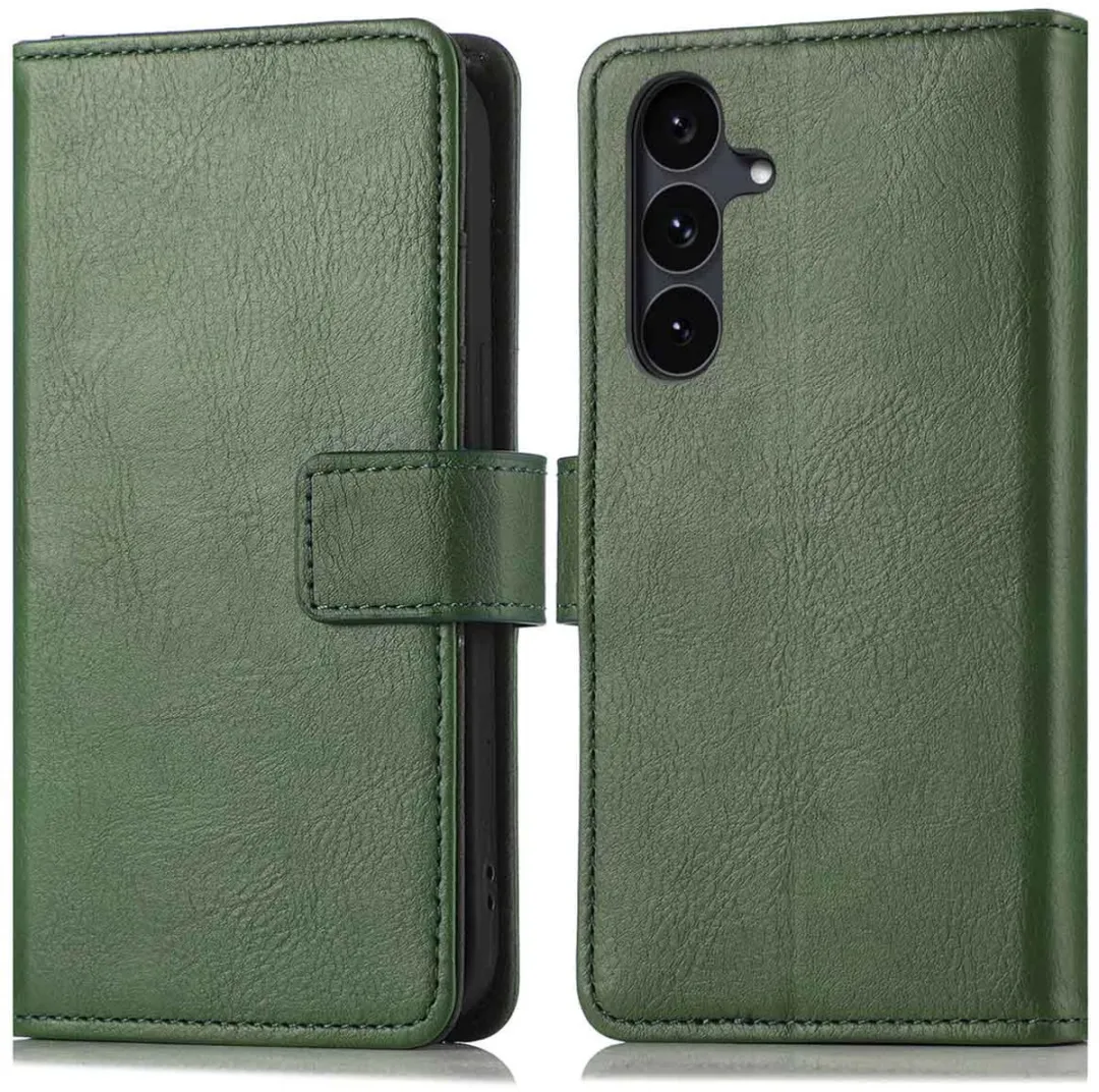 Imoshion Hoesje Samsung Galaxy S25 FE - Groen - 3 Pasjes