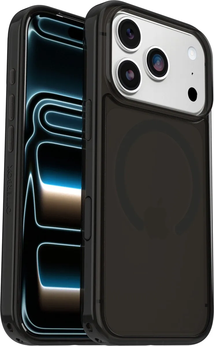 OtterBox Symmetry Clear MagSafe iPhone 17 Pro - Zwart/Mist - 77-98852 - afbeelding 6 van 6