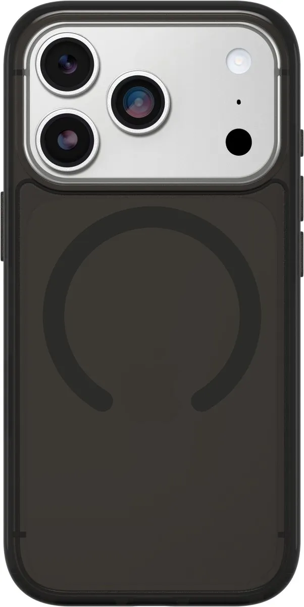 OtterBox Symmetry Clear MagSafe iPhone 17 Pro - Zwart/Mist - 77-98852 - afbeelding 2 van 6