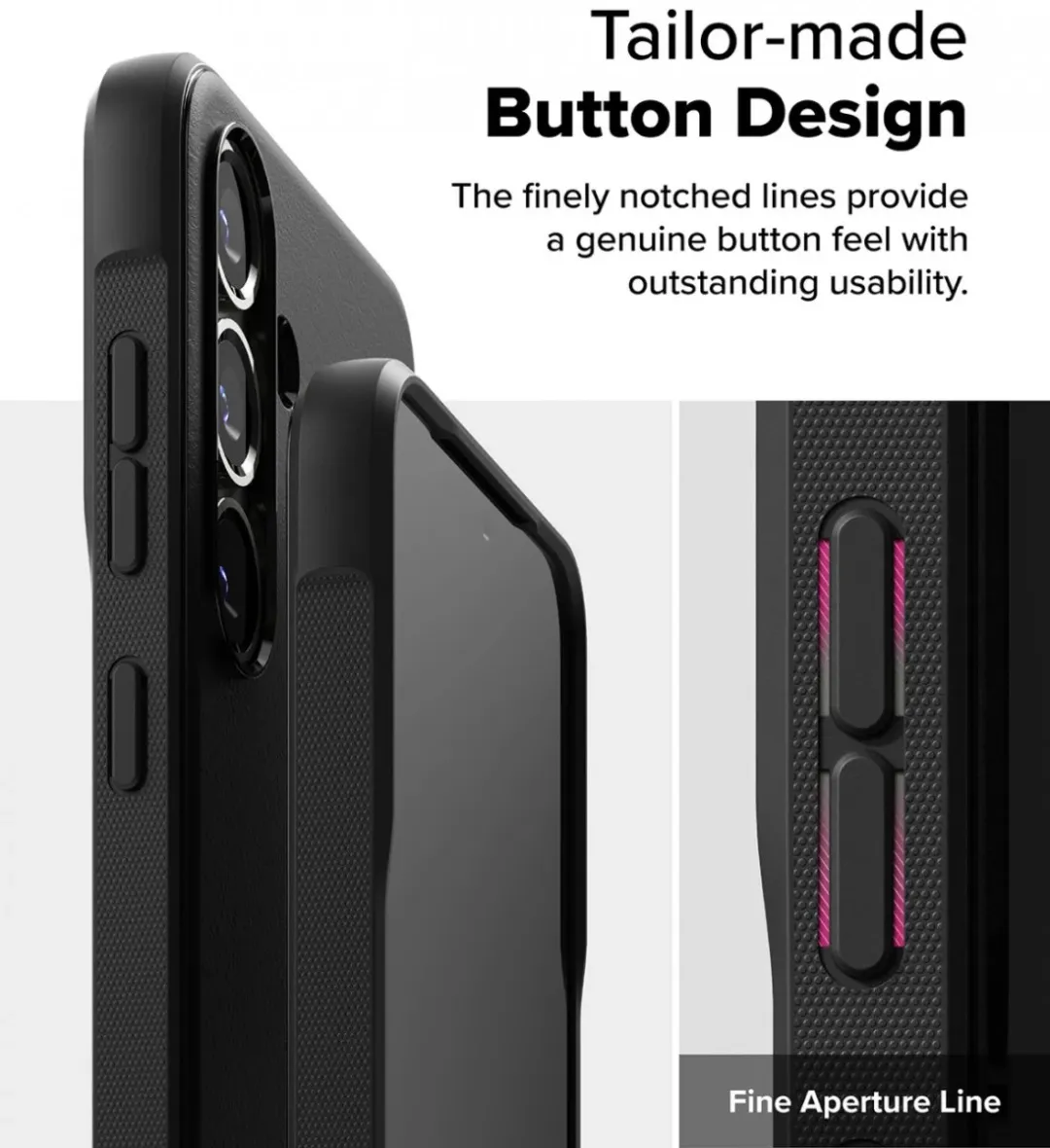 Ringke Onyx Magnetic Hoesje Samsung Galaxy S25 - Zwart