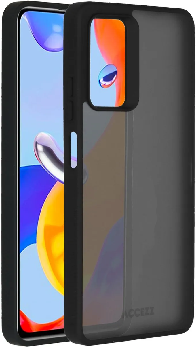 Accezz Hoesje Xiaomi Redmi Note 11 Pro - Zwart