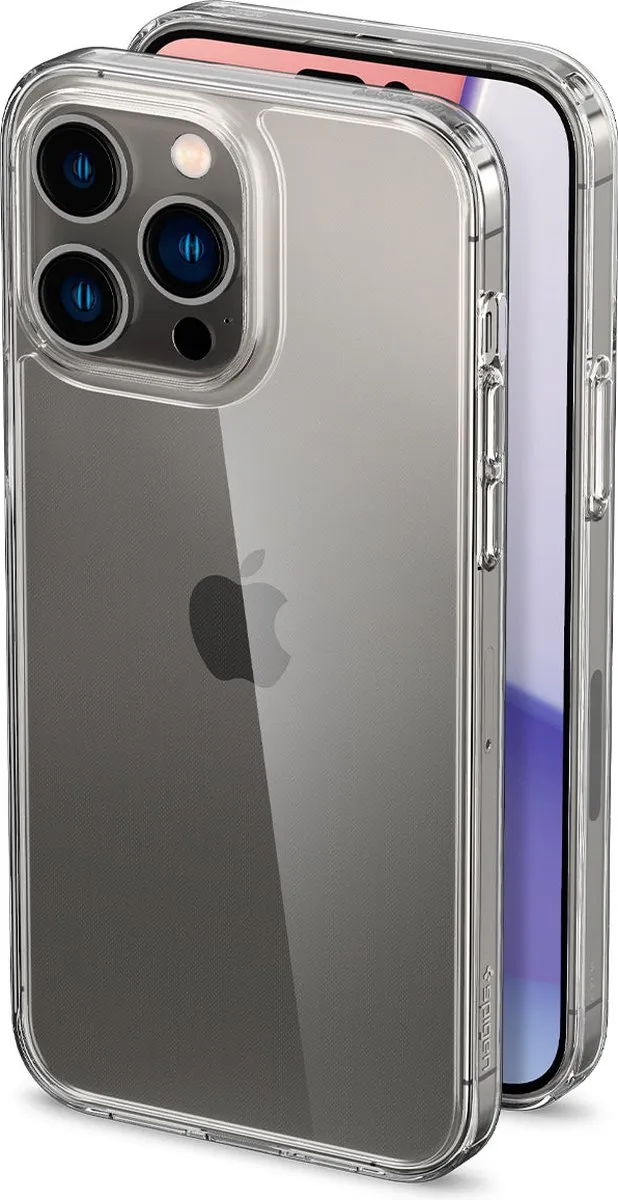 Spigen Air Skin Hybrid ACS04952 Hoesje - iPhone 14 Pro - Transparant