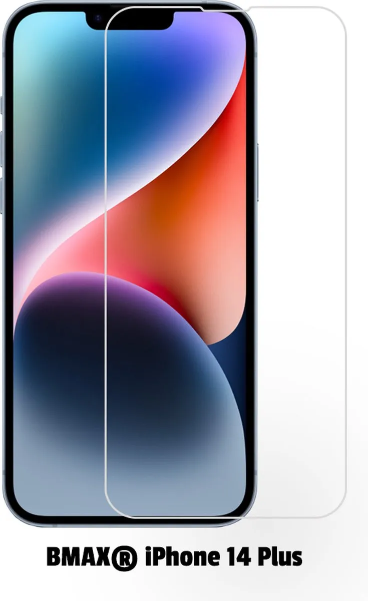 BMAX iPhone 14 Plus Screenprotector 2 Stuks - Glas