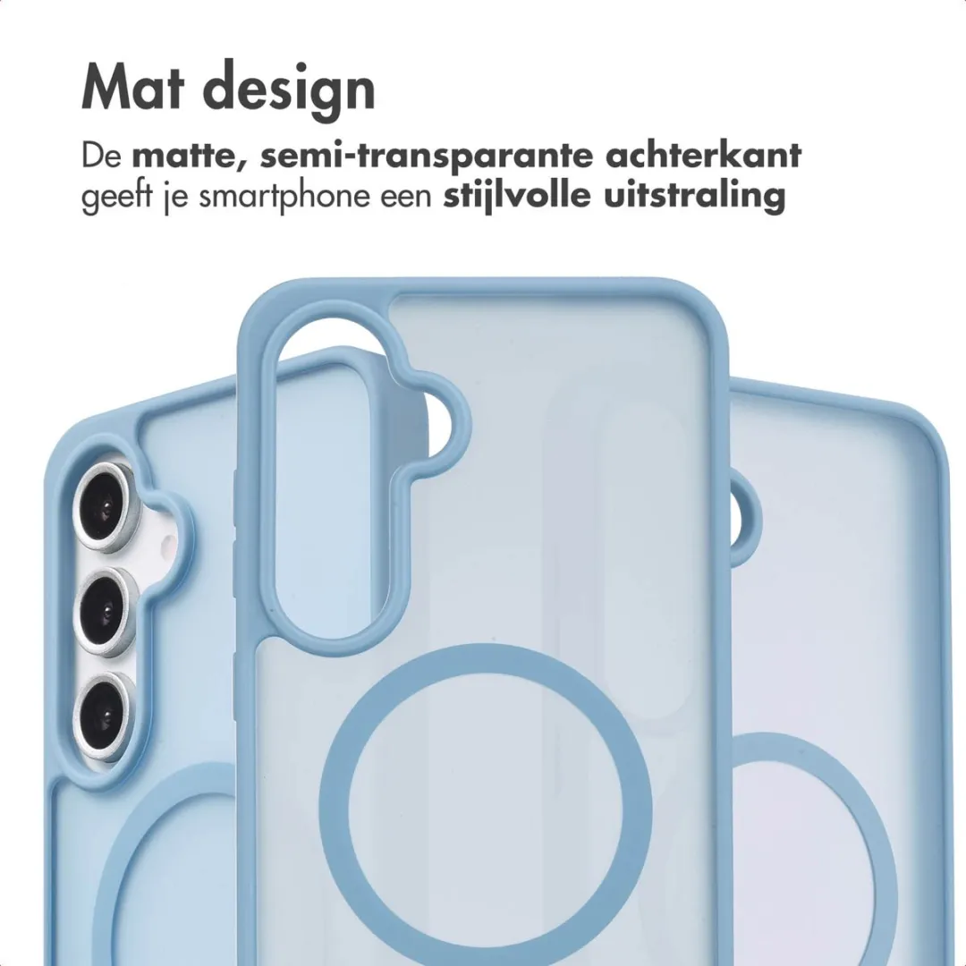 Imoshion Hoesje Samsung Galaxy S24 FE - Lichtblauw - MagSafe