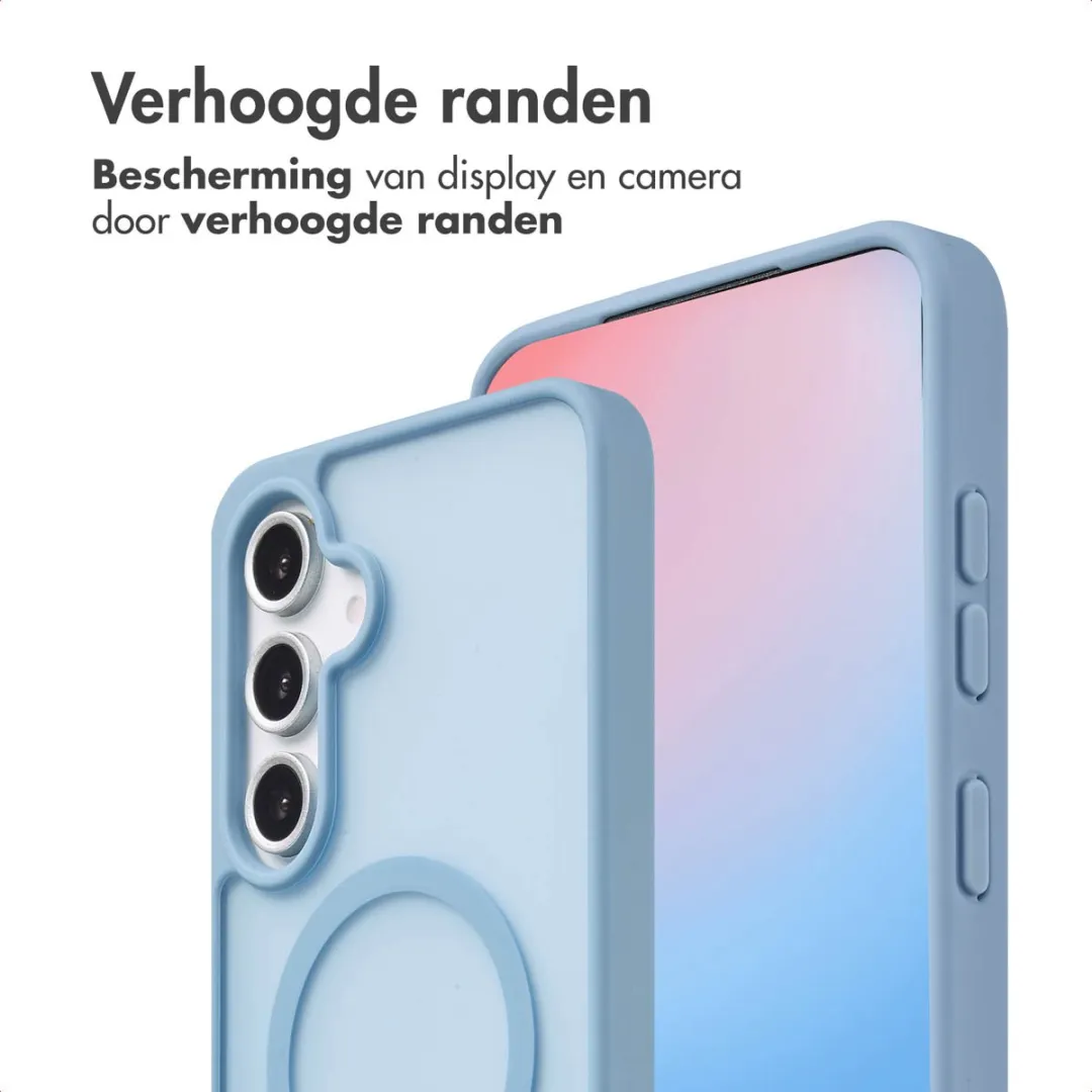 Imoshion Hoesje Samsung Galaxy S24 FE - Lichtblauw - MagSafe