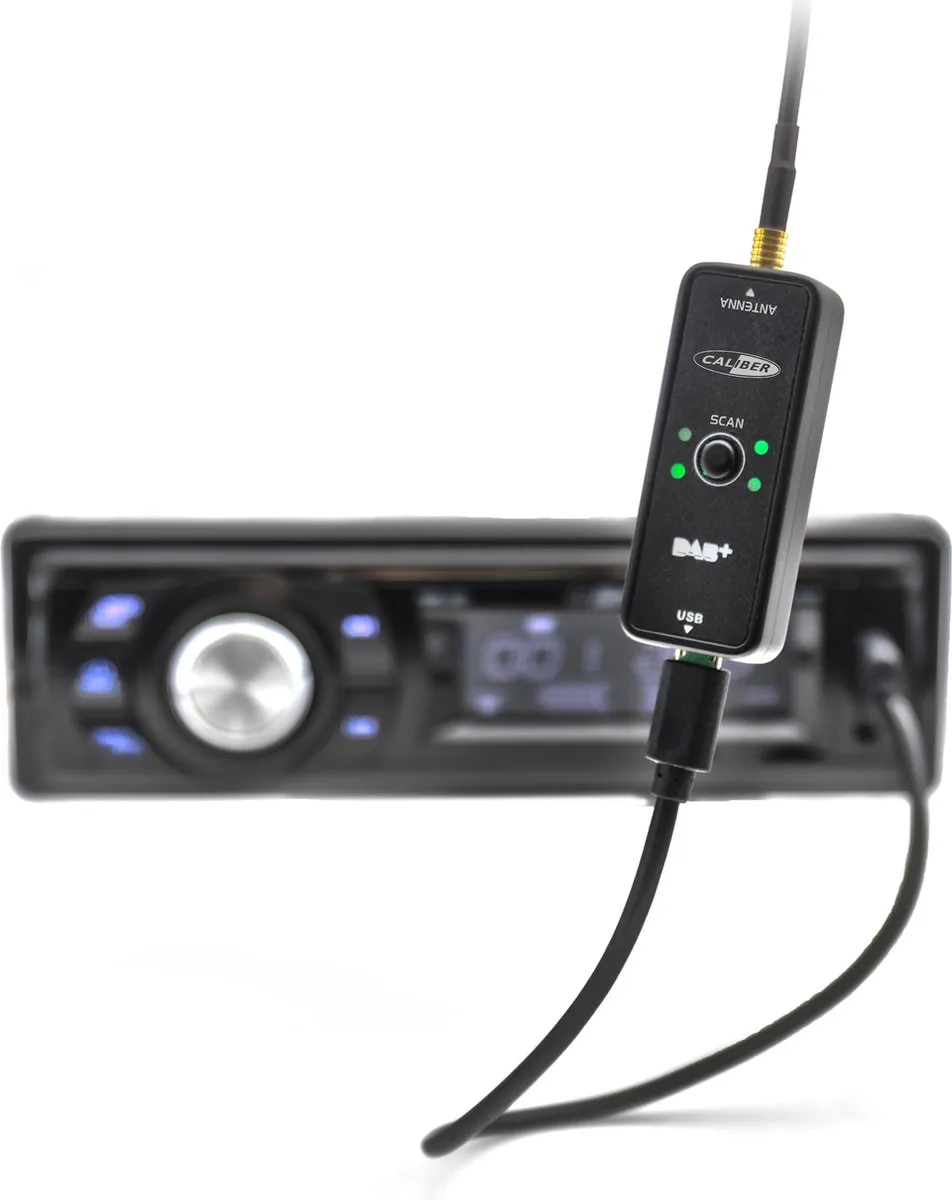Caliber DAB Ontvanger RDAB30 - Zwart