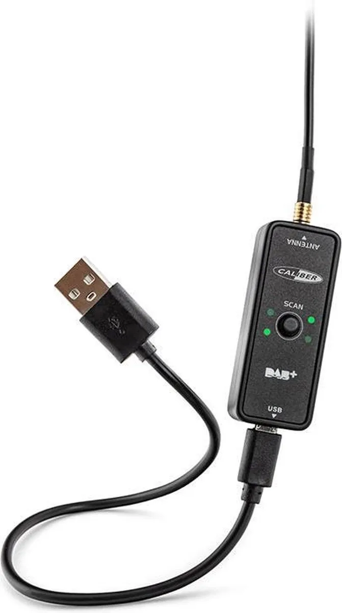 Caliber DAB Ontvanger RDAB30 - Zwart