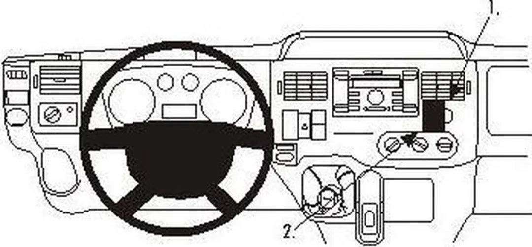 Brodit ProClip 853905 Houder - Ford Transit 2007-2013 - Grijs - afbeelding 6 van 6