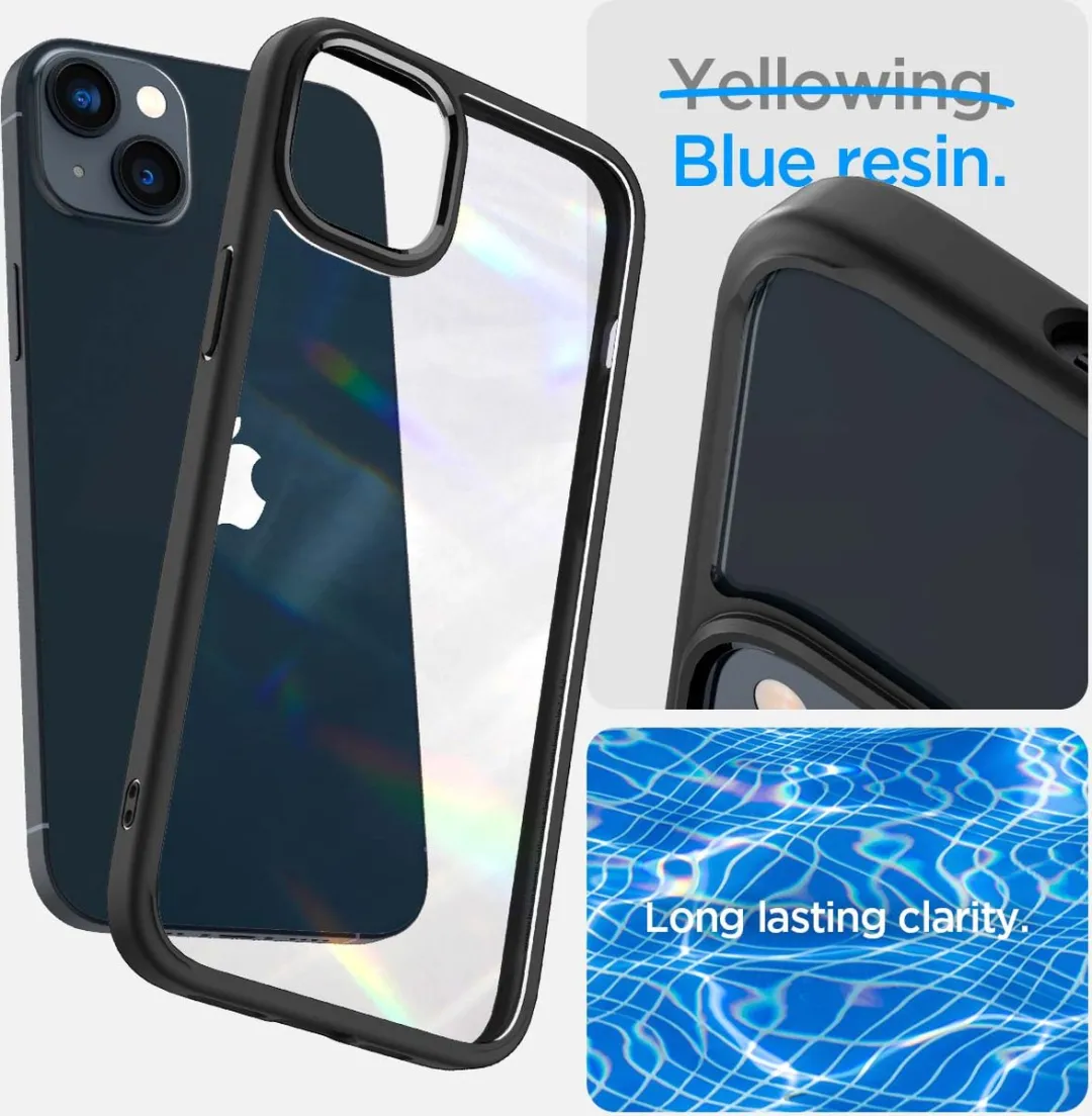 Spigen Ultra Hybrid Case iPhone 14 Plus - ACS04895 - Mat Zwart