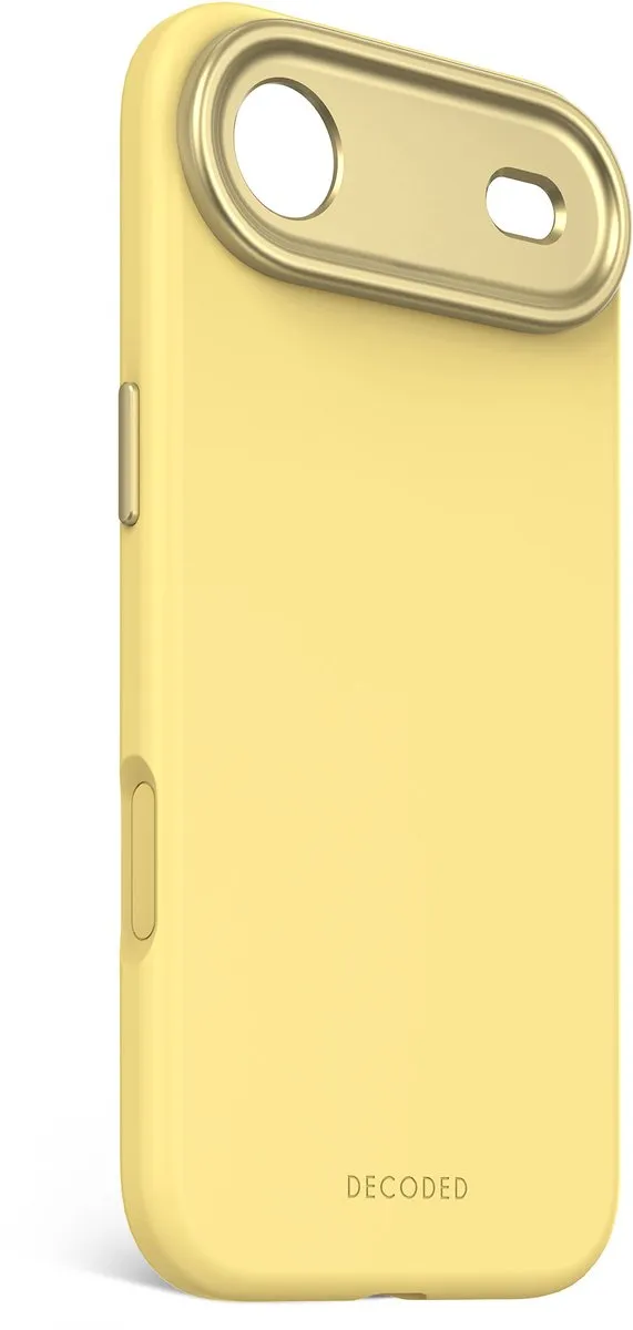 Decoded Siliconen Hoesje iPhone 17 Air - Yuma Geel - DEC-I17A-YEL