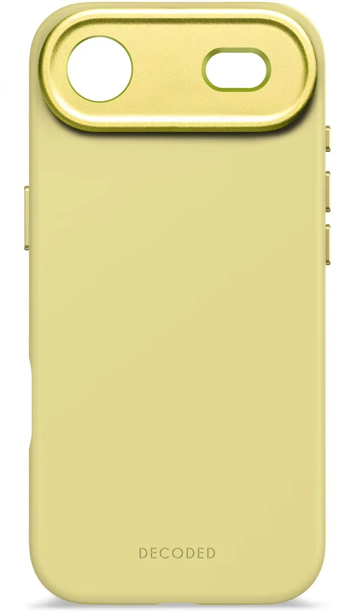 Decoded Siliconen Hoesje iPhone 17 Air - Yuma Geel - DEC-I17A-YEL