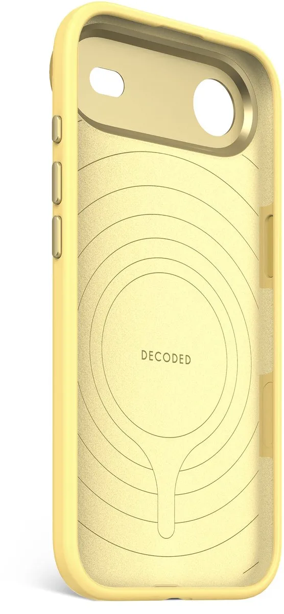 Decoded Siliconen Hoesje iPhone 17 Air - Yuma Geel - DEC-I17A-YEL