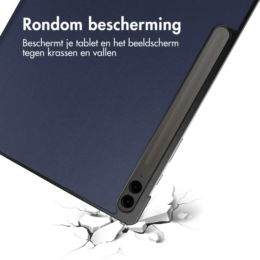 Imoshion SH00067784 Tablethoes - Trifold Bookcase - 12.4 inch - Donkerblauw