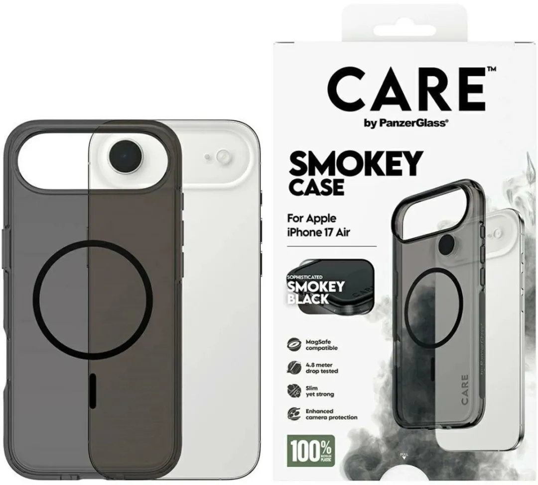 PanzerGlass Hoesje iPhone Air MagSafe 5715685026966 - Zwart