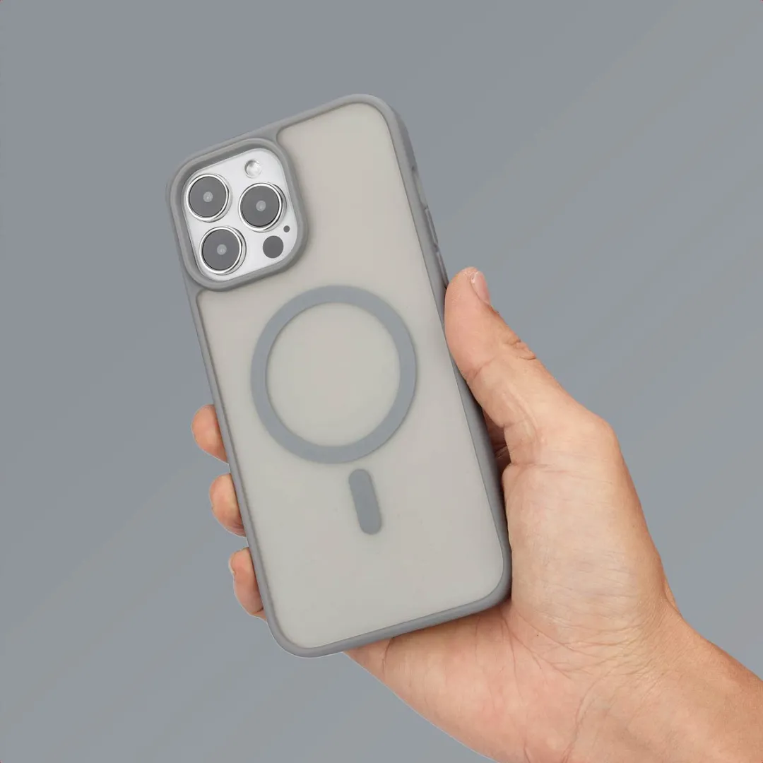 imoshion Hoesje iPhone 13 Pro Max - Grijs - MagSafe