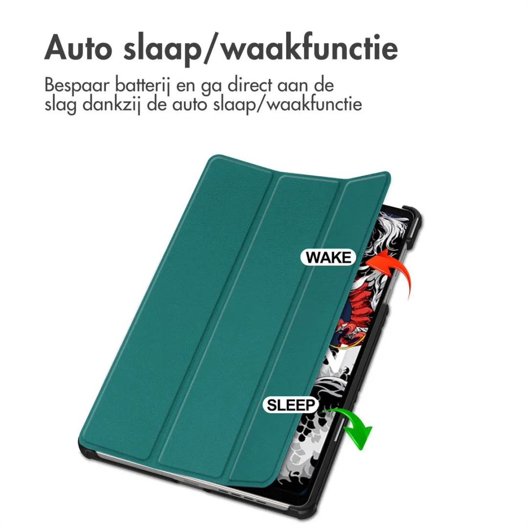 Imoshion SH00085496 Tablethoes - Trifold Bookcase - Lenovo Legion Tab 8.8" - Donkergroen