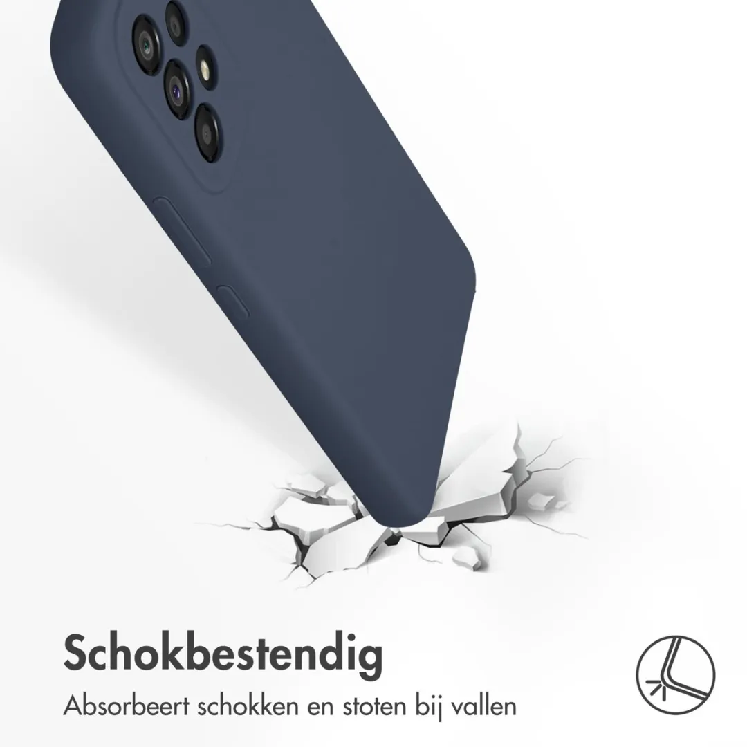 Accezz Hoesje Samsung Galaxy A53 - Donkerblauw