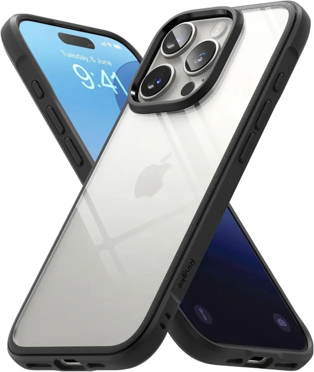 Ringke Fusion Bold Magnetic Hoesje iPhone 16 Pro Max - Zwart