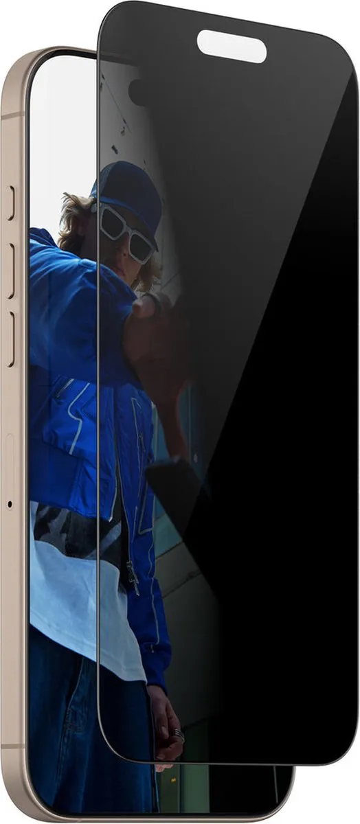 PanzerGlass P2864 Screenprotector iPhone 16 Pro Max - Privacy - Zwart - afbeelding 6 van 6