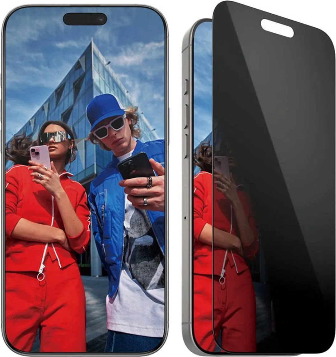 PanzerGlass P2864 Screenprotector iPhone 16 Pro Max - Privacy - Zwart