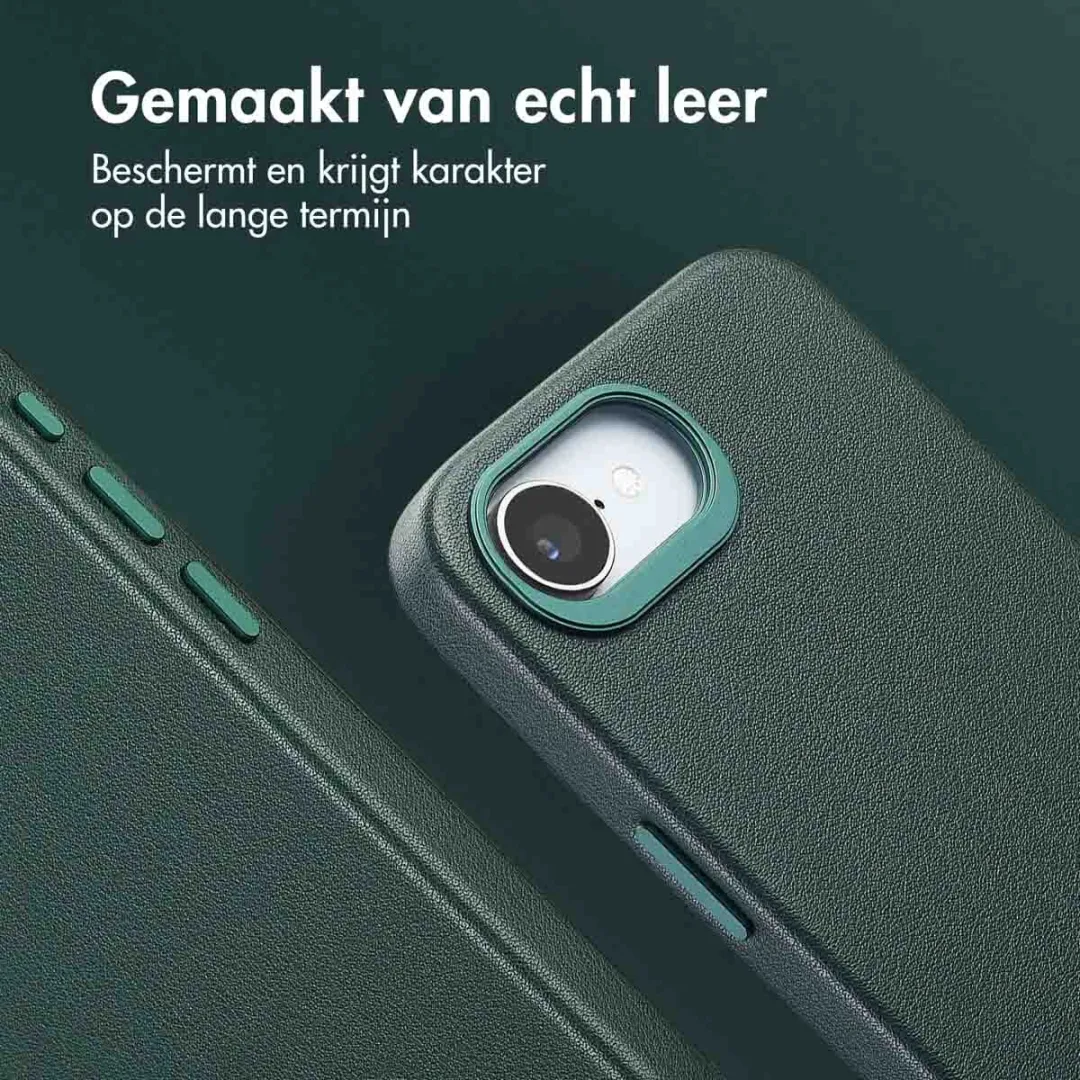 Accezz iPhone 16e Hoesje MagSafe - Cedar Green