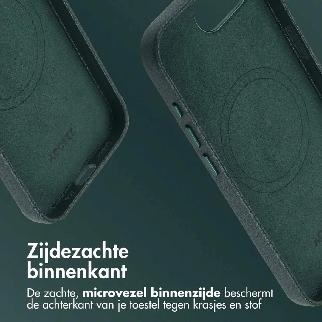 Accezz iPhone 16e Hoesje MagSafe - Cedar Green