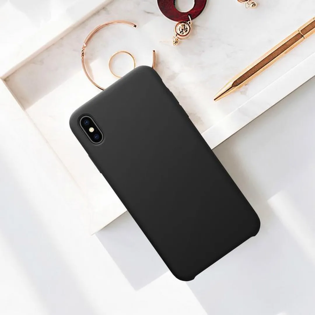 Nillkin Flex Silicone Back Case iPhone X/XS - Zwart