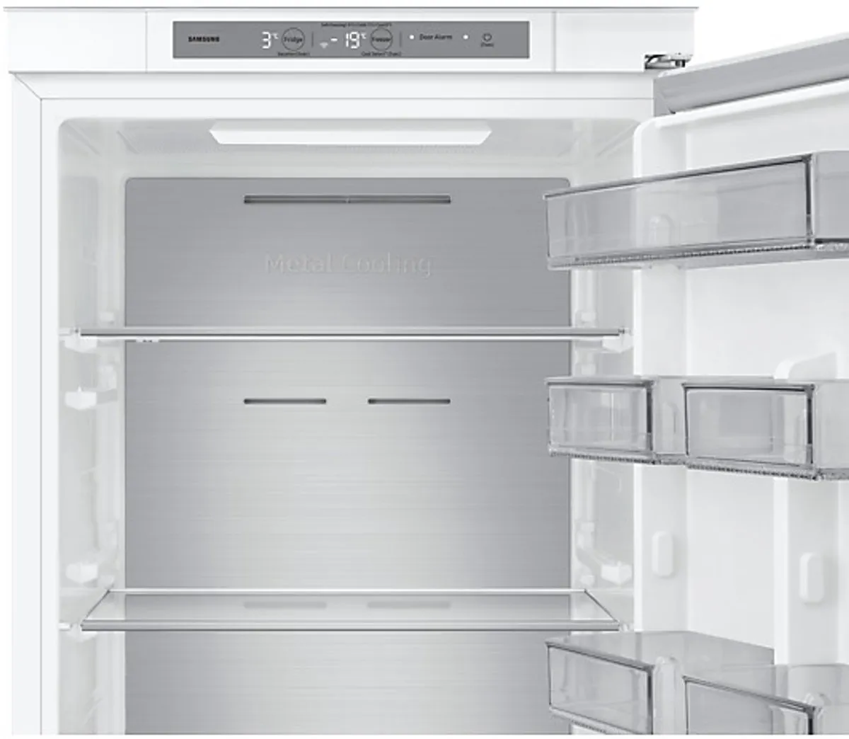 Samsung RB37A52N4SA Inbouw Koel-vriescombinatie 264L - Sleepdeur