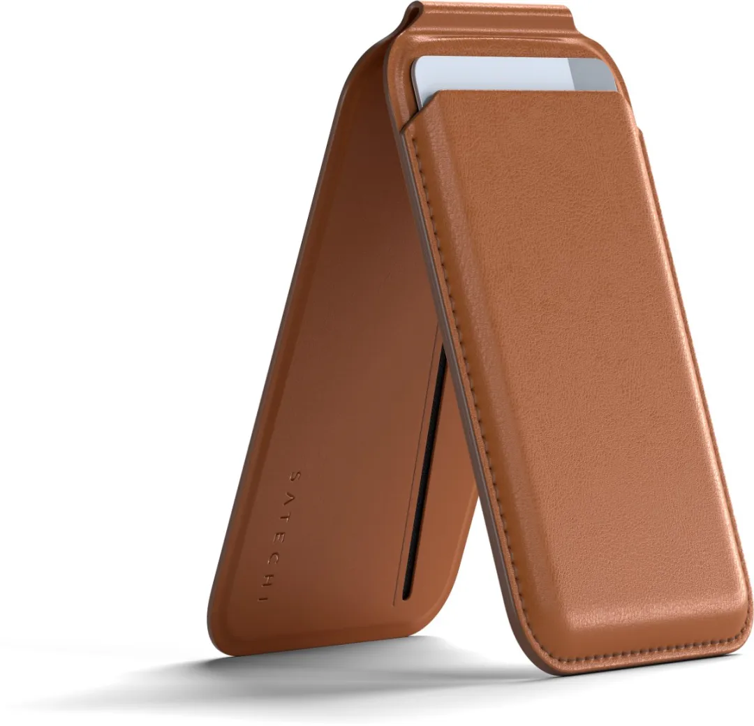 Satechi ST-VLWN MagSafe Walletstand - Bruin - afbeelding 6 van 6