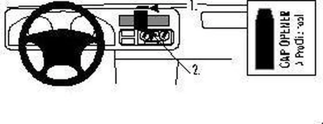 Brodit Proclip Center Mount 852569