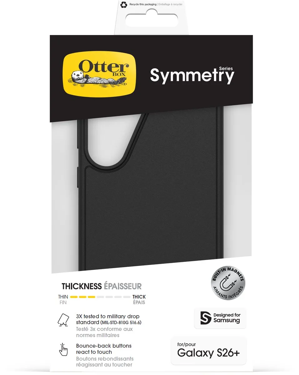 OtterBox Symmetry Magnets Case 77-000020 - Zwart