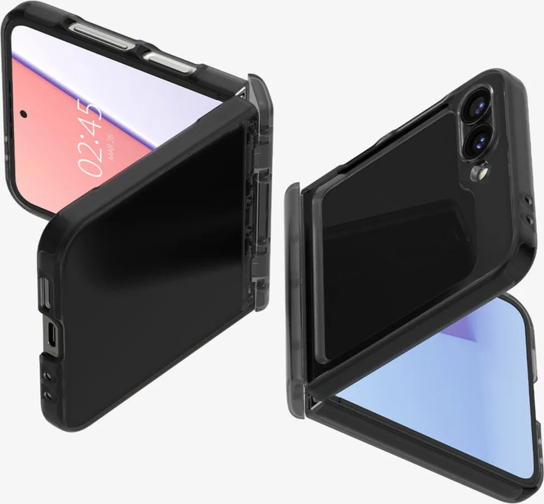 Spigen Ultra Hybrid Hoesje 8809971227865 - Samsung Galaxy Z Flip 6 - Grijs