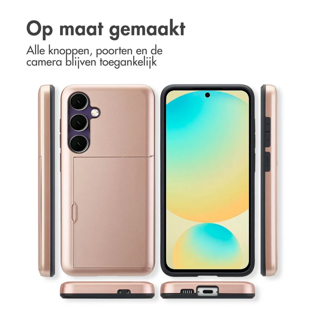 Imoshion Hoesje Samsung Galaxy S24 FE - Rosé Goud - 2 Pasjes - afbeelding 6 van 6