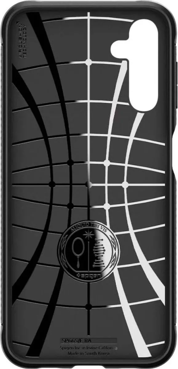 Spigen Rugged Armor ACS05875 Hoesje - Samsung Galaxy A14 - Zwart - afbeelding 4 van 6