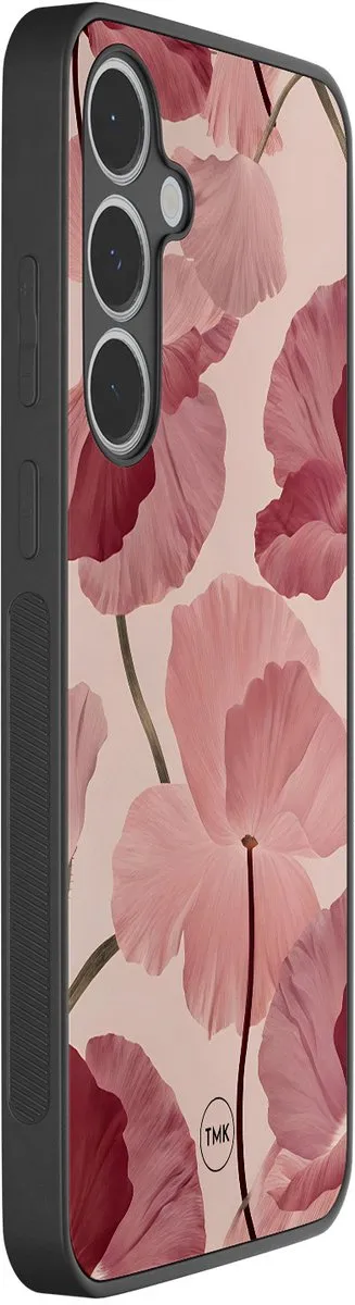 Casevibes Samsung Galaxy S24 FE Hoesje - Roze Vintage Blossom