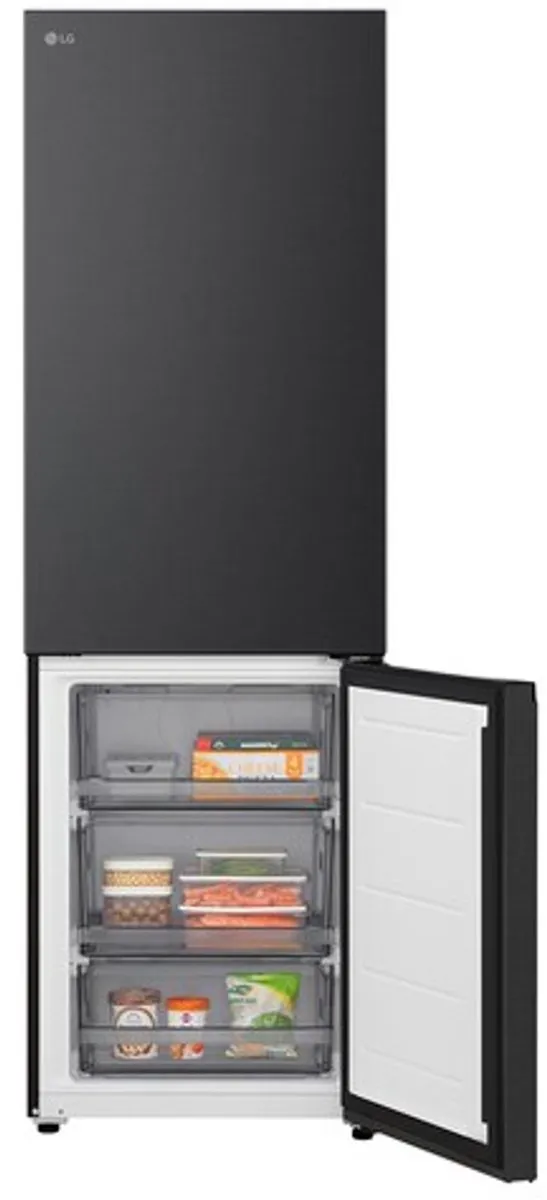 LG GBBS312CEV Koel-vriescombinatie 465L - Essence Zwart