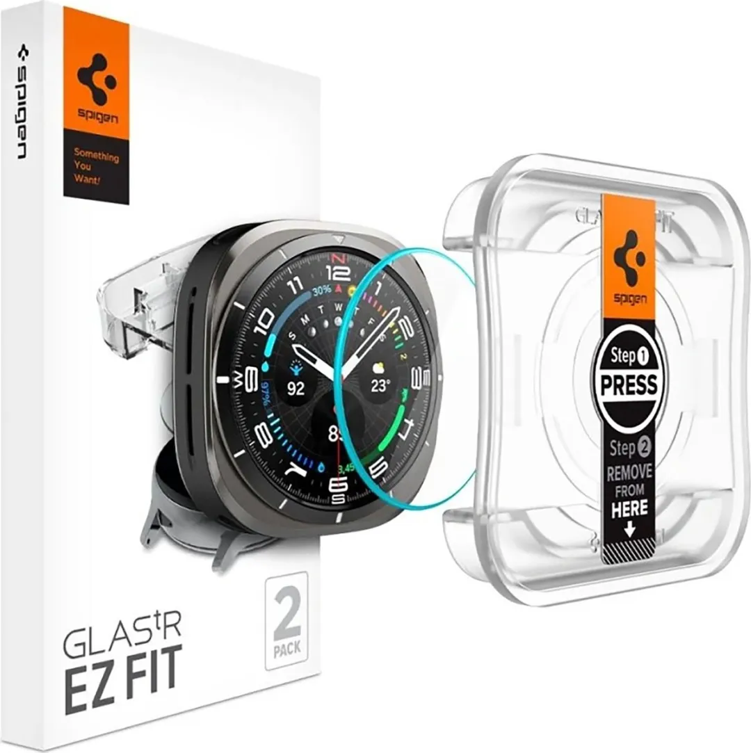 Spigen Screenprotector Galaxy Watch Ultra - 2 Stuks - Transparant