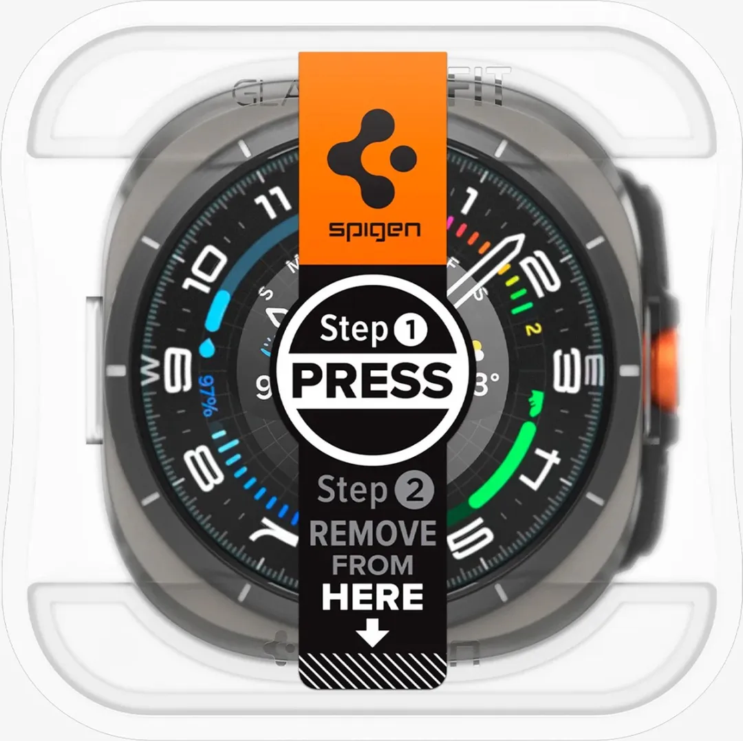 Spigen Screenprotector Galaxy Watch Ultra - 2 Stuks - Transparant