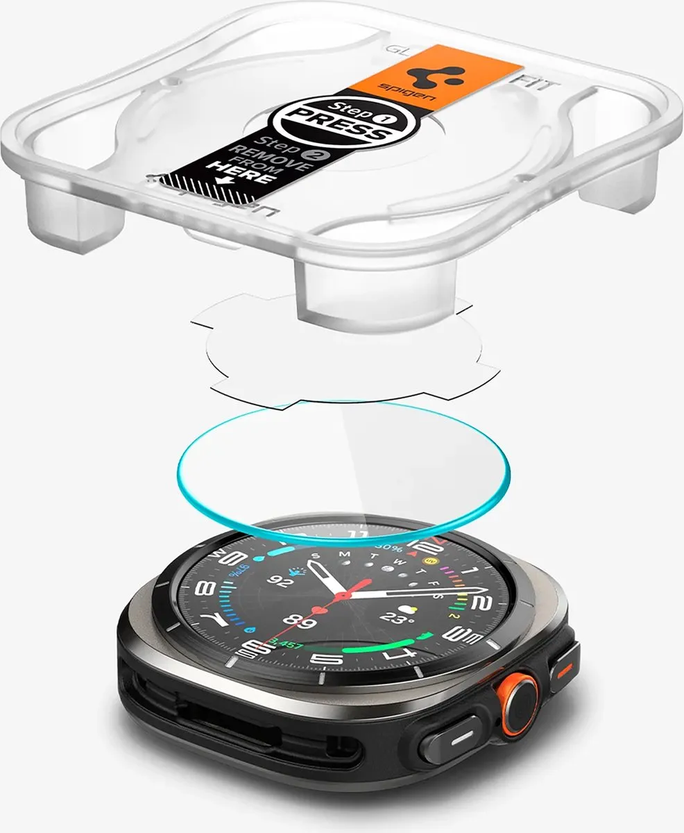 Spigen Screenprotector Galaxy Watch Ultra - 2 Stuks - Transparant
