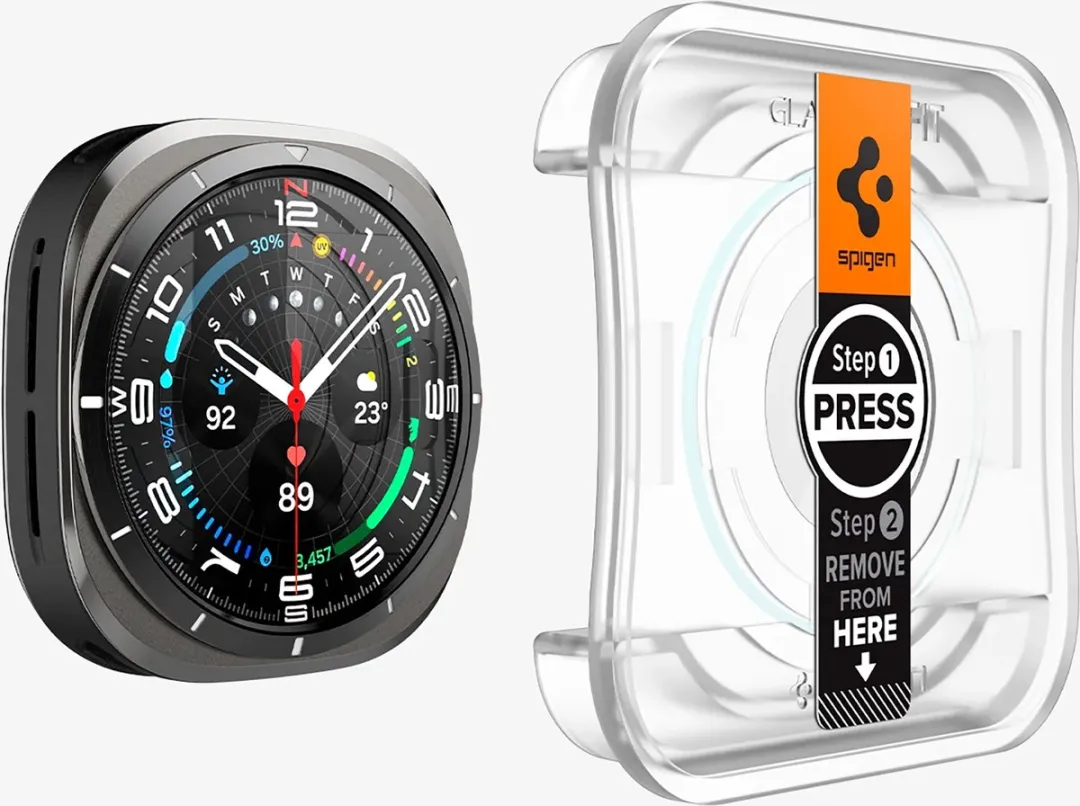 Spigen Screenprotector Galaxy Watch Ultra - 2 Stuks - Transparant