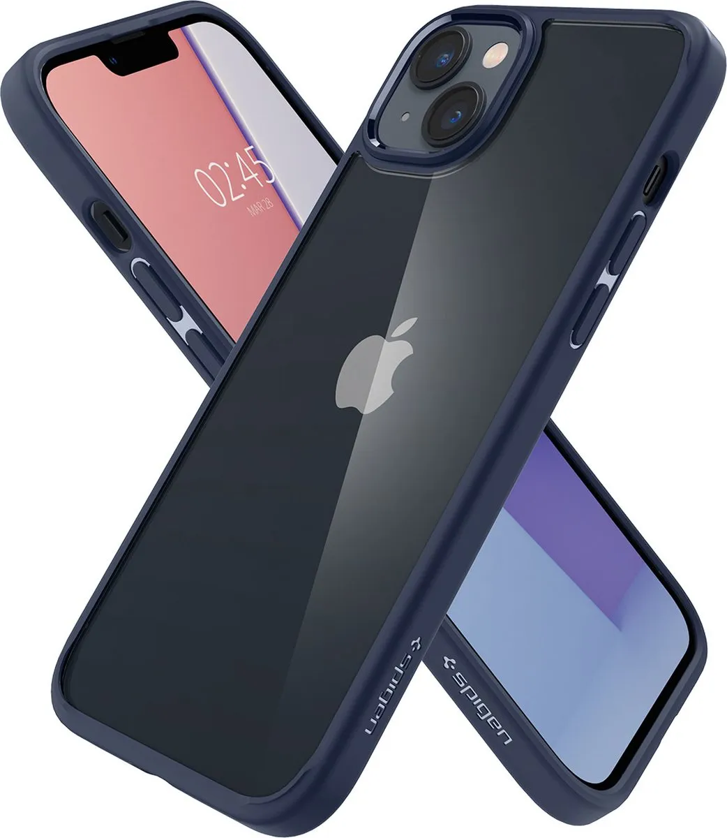 Spigen Ultra Hybrid ACS04899 iPhone 14 Plus Hoesje - Navy