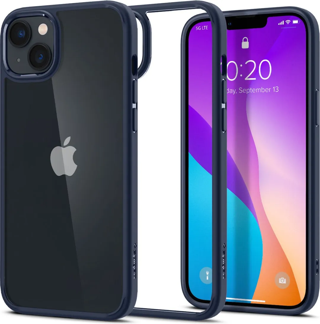 Spigen Ultra Hybrid ACS04899 iPhone 14 Plus Hoesje - Navy