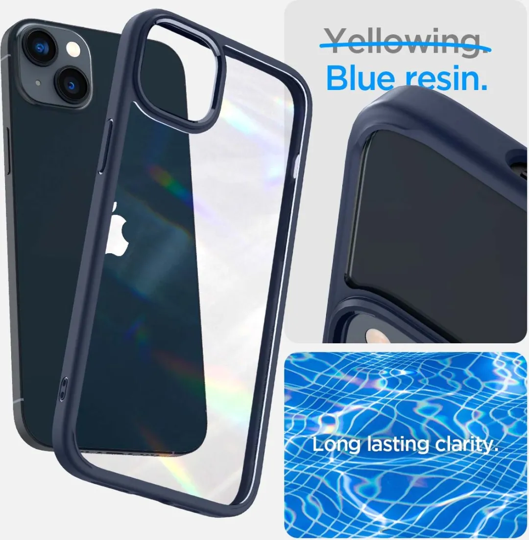 Spigen Ultra Hybrid ACS04899 iPhone 14 Plus Hoesje - Navy