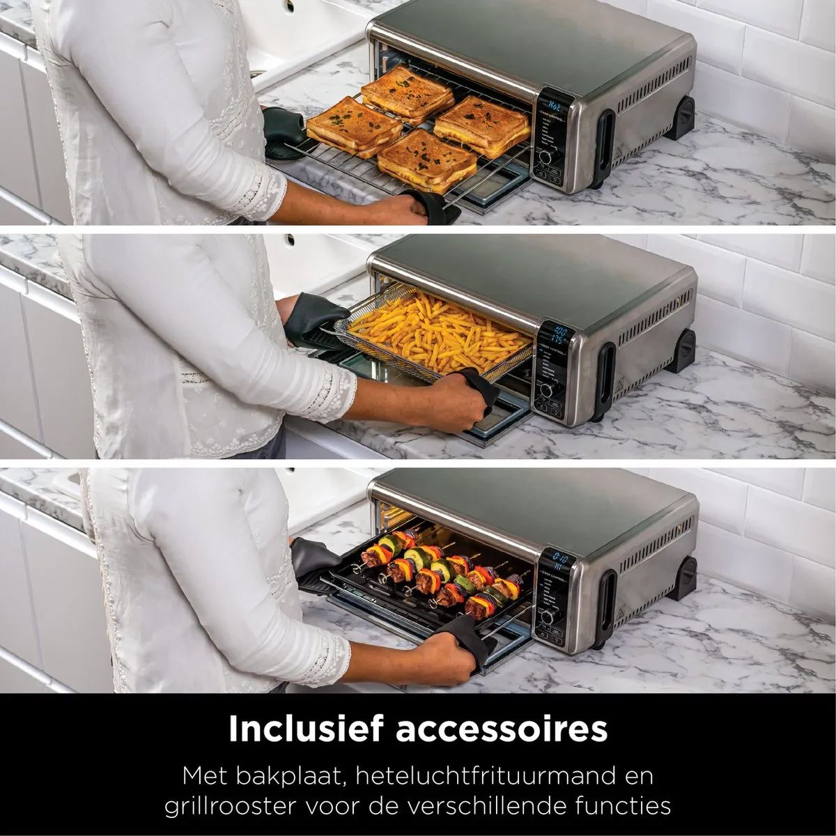 Ninja Foodi SP101EU 8-in-1 Airfryer Oven - 2400W - 10L