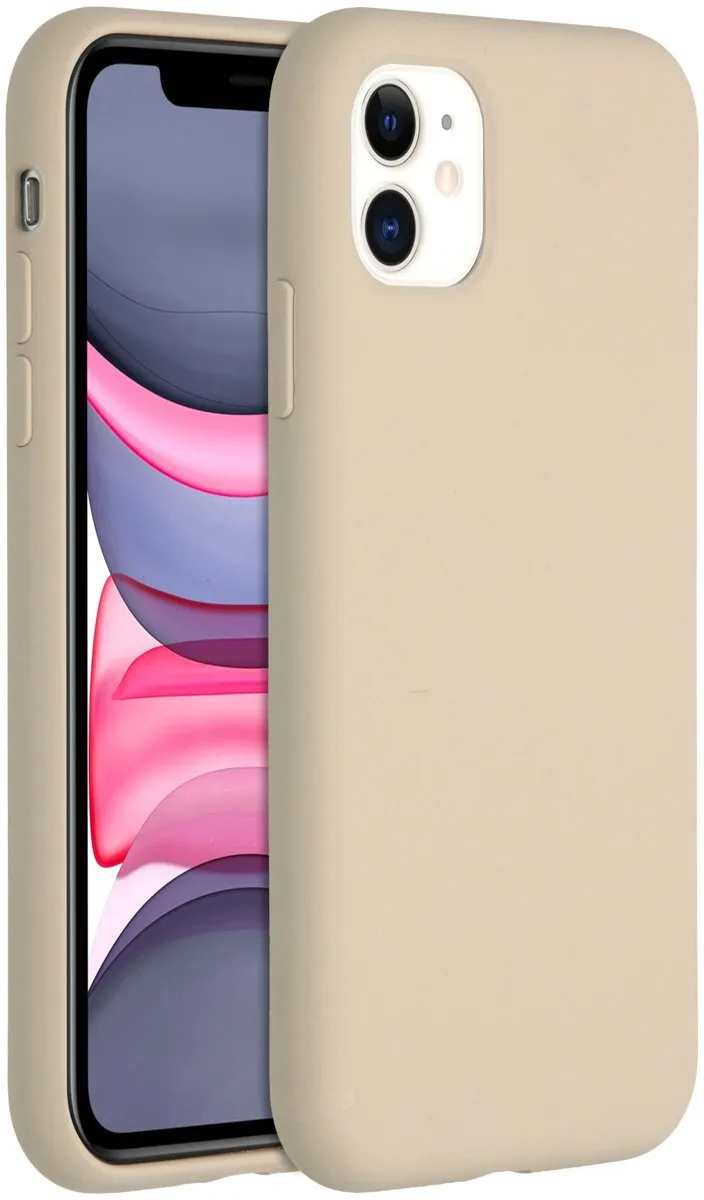 Accezz Hoesje iPhone 11 Stone