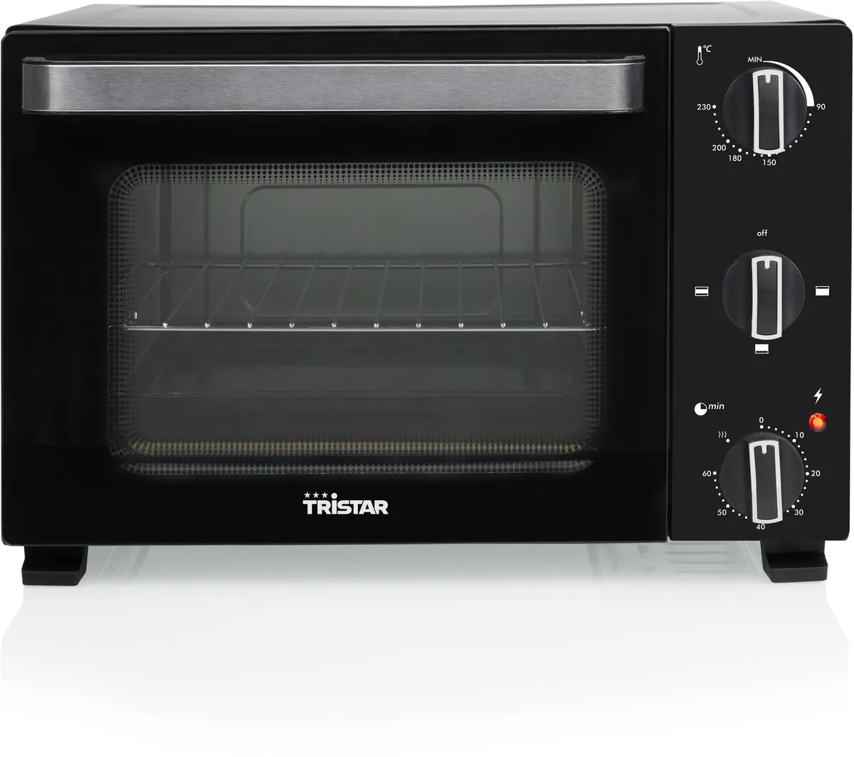 Tristar OV-3650 Mini Oven 20L - 1300W - Zwart