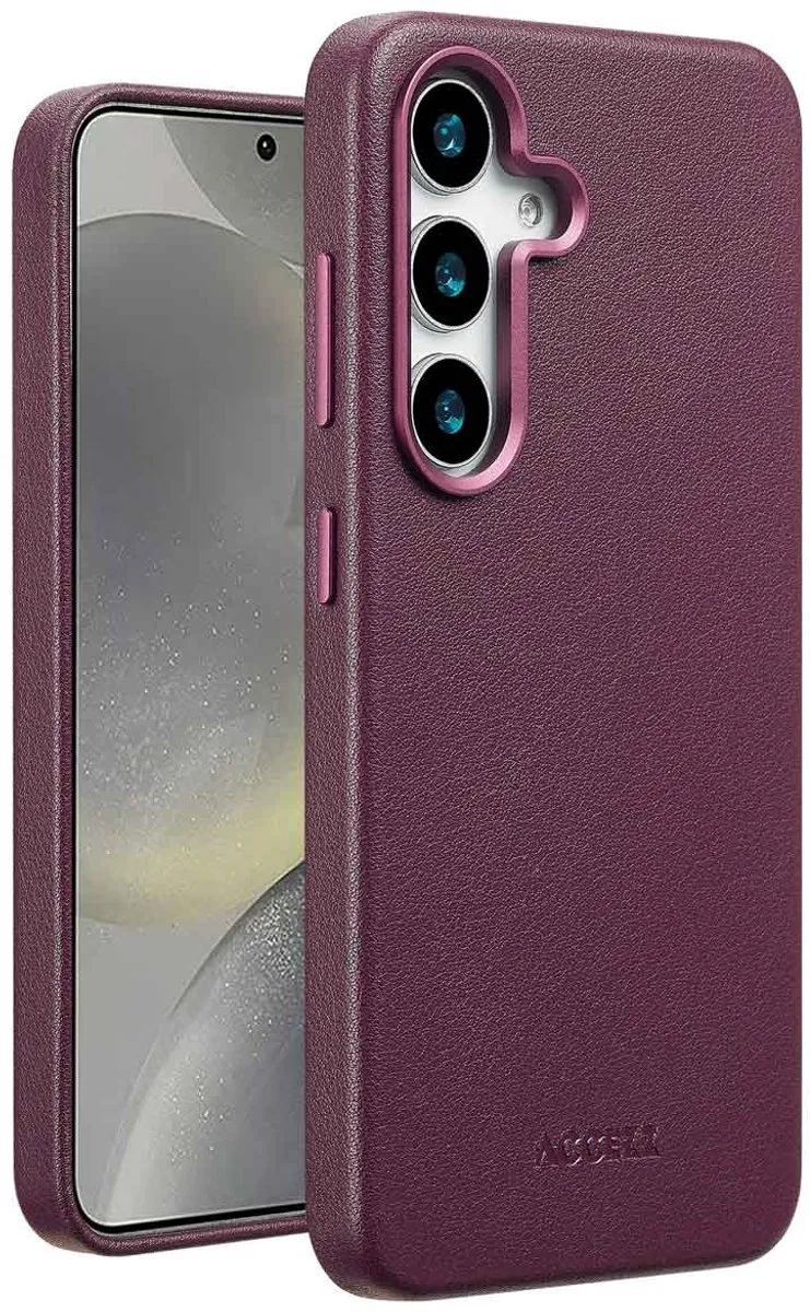 Accezz Hoesje Samsung Galaxy S25 Heath Purple