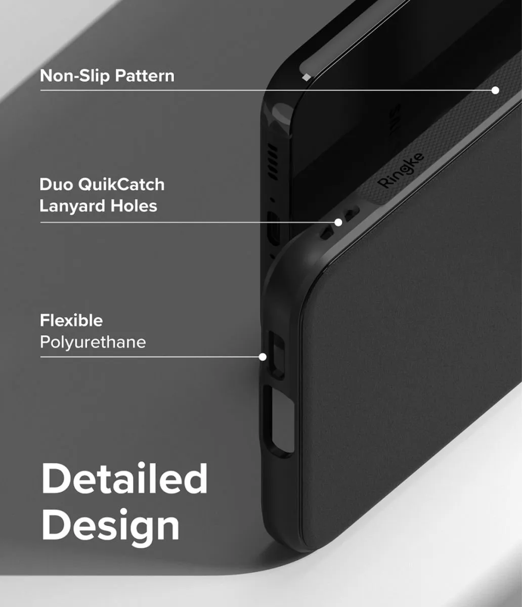 Ringke Onyx Hoesje Samsung Galaxy S23 - Zwart